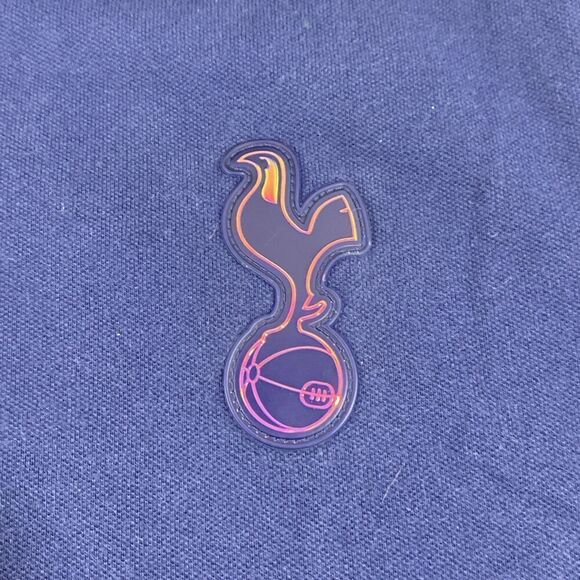 Vintage Mens Nike Tottenham Hotspurs FC 90s Button Front Shirt Navy Large - Picture 3 of 9